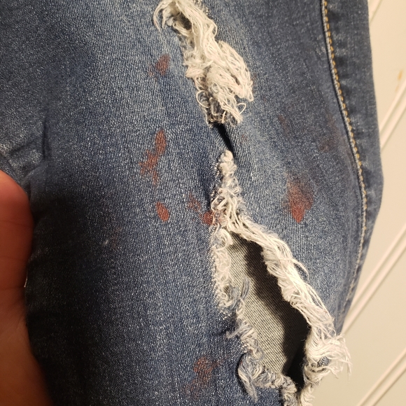 Nicki Minaj Distressed Jeans Sz 11/12 - Picture 9 of 16